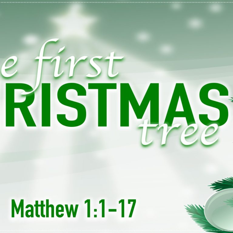 The First Christmas Tree